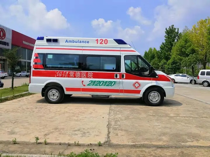 奉新县救护车出租案例
